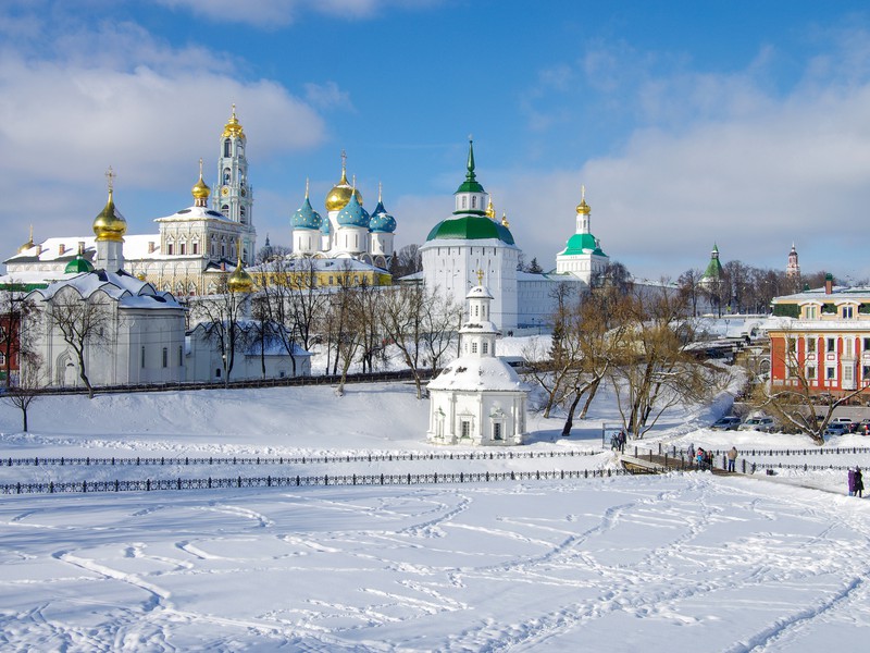 Как строилась Троице-Сергиева лавра