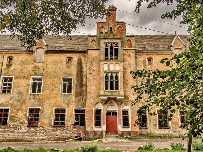 Старинные замки близ Калининграда