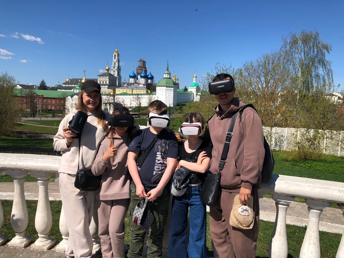 В VR-очках — в прошлое Сергиева Посада